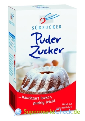 Foto von Südzucker Puder Zucker   	 