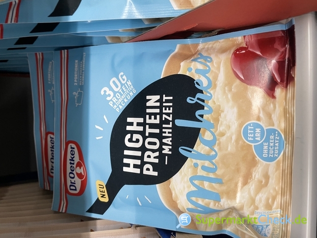 Foto von Dr.Oetker High Protein Mahlzeit Milchreis für 400 ml