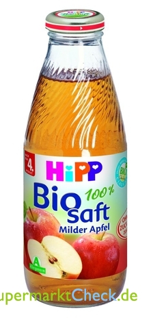 Foto von Hipp Bio Saft 100% 