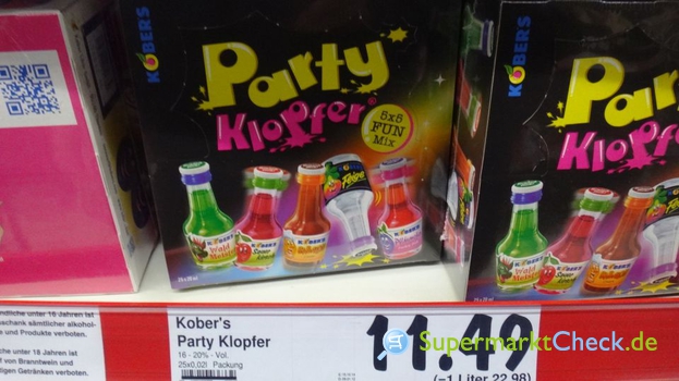 Foto von Kobers Party Klopfer Fun Mix 