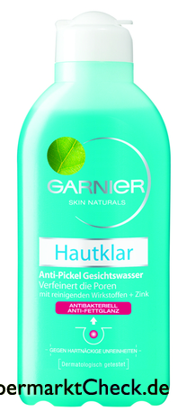 Bewertungen & Preis, Anti-Pickel: Hautklar Gesichtswasser Garnier Angebote
