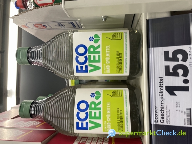 Foto von ecover Hand-Spülmittel Zitrone & Aloe Vera 450 ml
