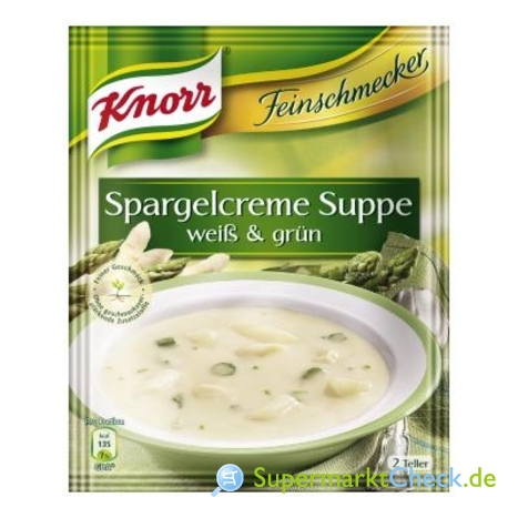 Foto von Knorr Feinschmecker Spargelcreme Suppe 