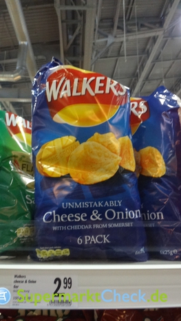 Foto von Walker Kartoffel-Chips 