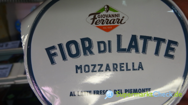 Foto von Giovanni Ferrari Fior die Latte Mozzarella