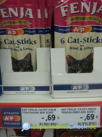Foto von A&P Fenja Premium Cat Sticks