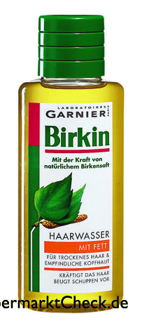 & Garnier Haarwasser mit Preis, Angebote Birkin Fett: Bewertungen
