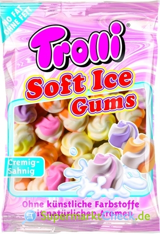 Foto von Trolli Soft Ice Gums 