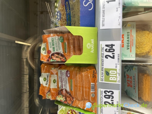 Alnatura Vegane Bratwürstchen aus Seitan &amp; Tofu: Preis, Angebote ...