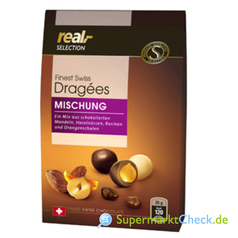 Foto von real Selection Finest Swiss Dragees 