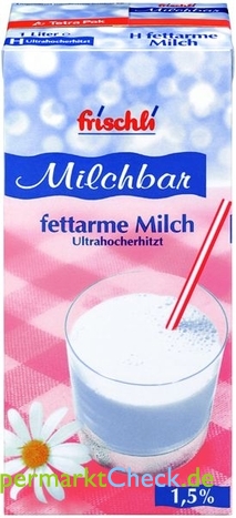 Foto von Frischli Milchbar Fettarme Milch 