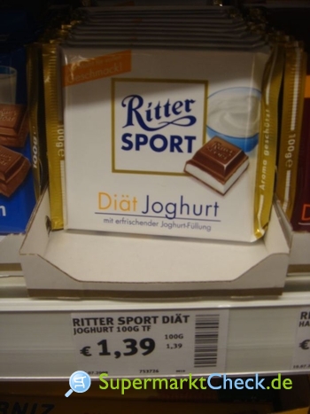 Foto von Ritter Sport Diät  Schokolade