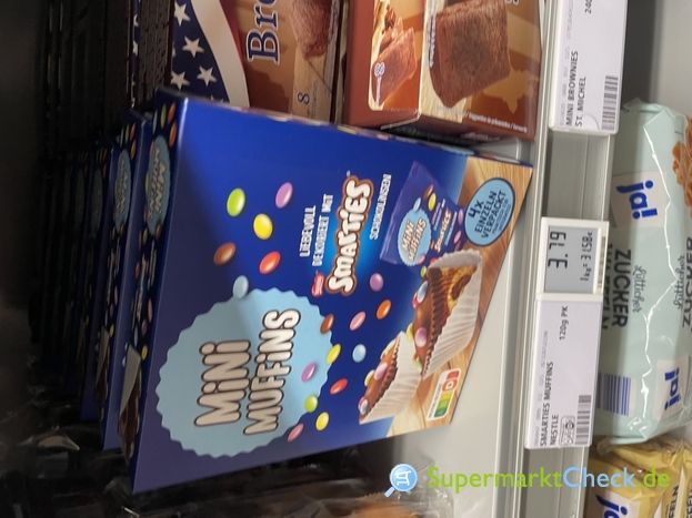 Foto von Nestle Mini Muffins Smarties 120g