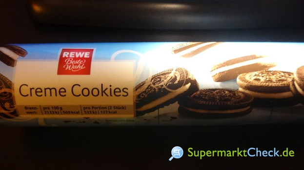 Foto von REWE Beste Wahl Creme Cookies