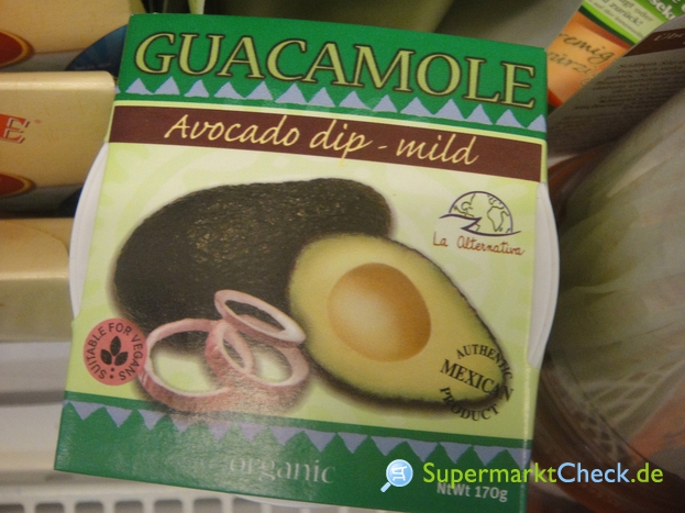 Foto von Bio Guacamole Avocado dip mild