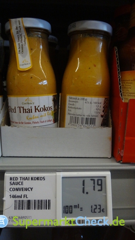 Foto von ConVency Red Thai Kokos Sauce
