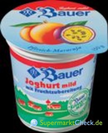 Foto von Bauer Joghurt mild mit Fruchtzubereitung 