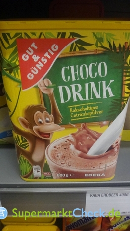 Foto von Gut & Günstig Choco Drink 