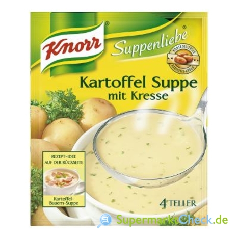 Foto von Knorr Suppenliebe Kartoffel Suppe 
