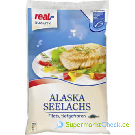 Foto von real Quality Alaska Seelachs Filet