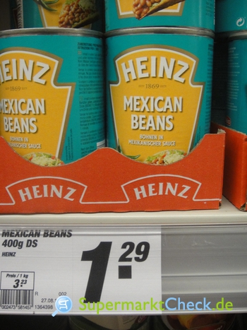 Foto von Heinz Mexican Beans