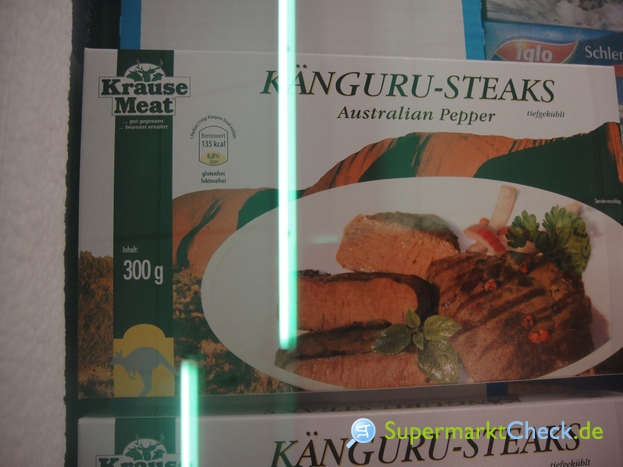 Foto von Krause Meat Känguru Steaks