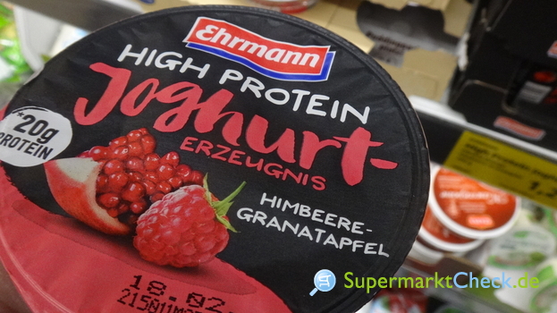 Foto von Ehrmann High Protein Joghurt