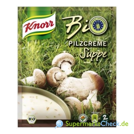 Foto von Knorr Bio Pilzcreme Suppe