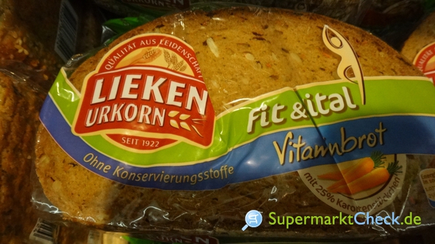 Foto von Lieken Urkorn Fit & Vital Vitaminbrot 
