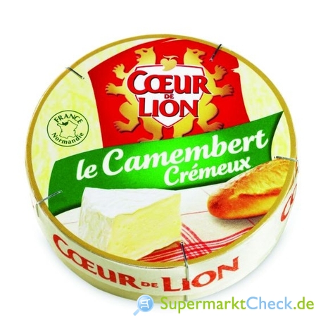 Foto von Coeur de Lion Camembert Cremeux Käse