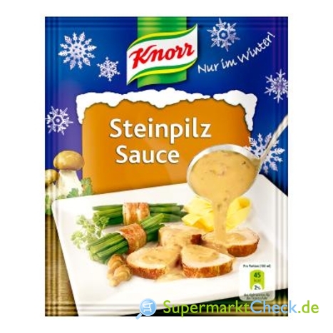 Foto von Knorr Steinpilz Sauce