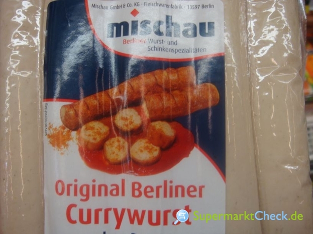 Foto von Mischau Original Berliner Currywurst