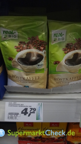Foto von real bio Röstkaffee gemahlen Fairtrade