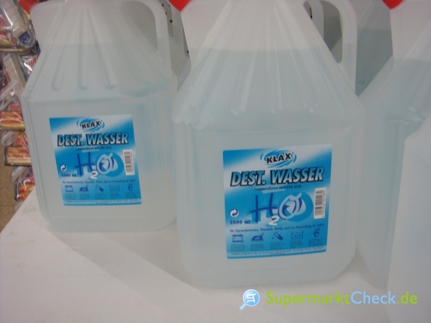 Klax Destilliertes Wasser 5l bei REWE online bestellen!