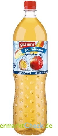 Foto von Granini Fruit 4 Fresh Apfel-Maracuja