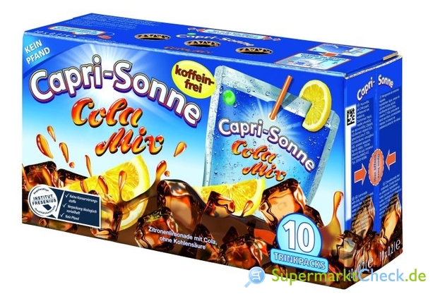 Foto von Capri Sonne Cola Mix 10-er Pack