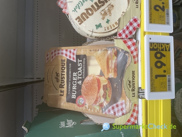 Foto von  Le Rustique Käse Gourmet Scheiben für Burger und Toast