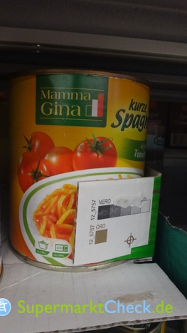 Foto von Mama Gina kurze Spaghetti in Tomatensauce
