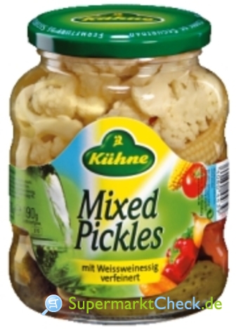 Foto von Kühne Mixed Pickles