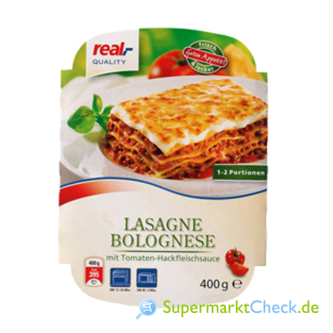 Foto von real Quality Lasagne Bolognese