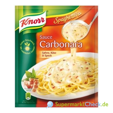 Foto von Knorr Spaghetteria Sauce Carbonara 