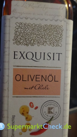 Foto von Exquisit Olivenöl mit Chili