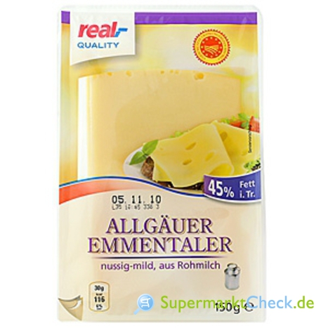 Foto von real Quality Allgäuer Emmentaler 