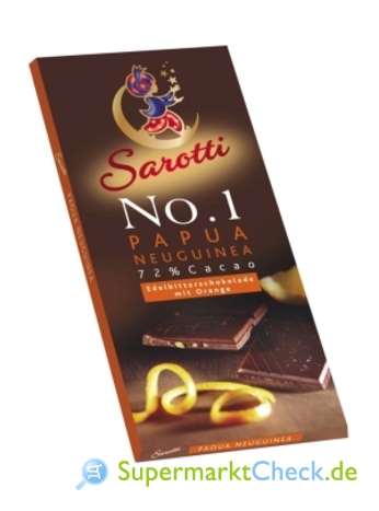 Foto von Sarotti No.1 Papua Neuguinea 72% Kakao Schokolade