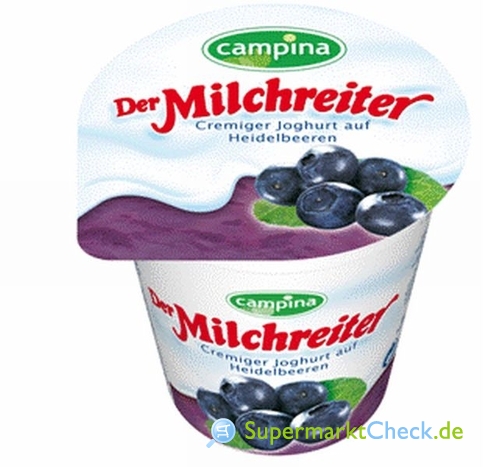 Foto von Campina Der Milchreiter Fruchtjoghurt 