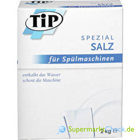 Foto von TiP Spezial Salz für Spülmaschinen