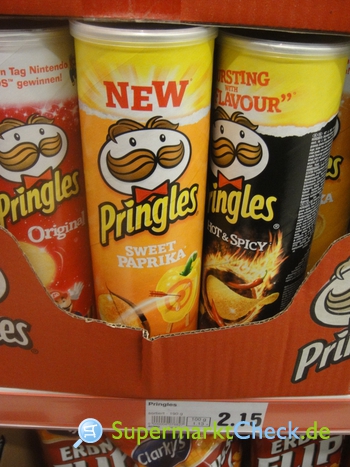 Foto von Pringles Chips