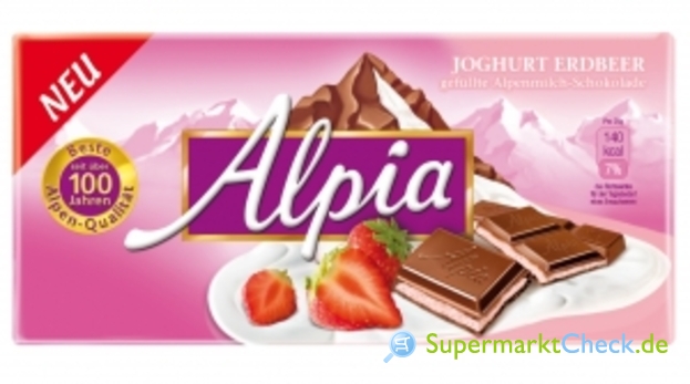 Foto von Alpia Joghurt-Erdbeer Schokolade