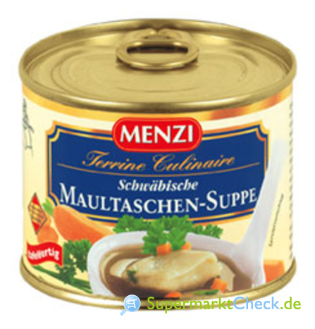 Foto von Menzi Terrine Culinaire Schwäbische Maultaschen-Suppe