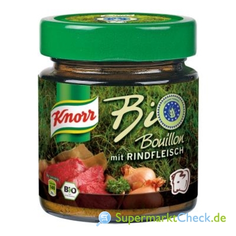 Foto von Knorr Bio Bouillon mit Rindfleisch